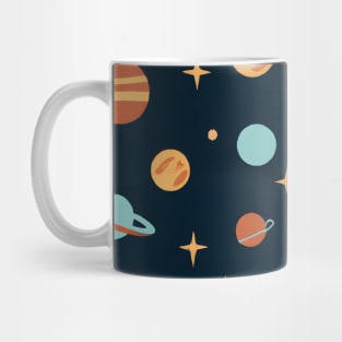 Interstellar Waltz: When Planets & Stars Dance Together in Space Mug